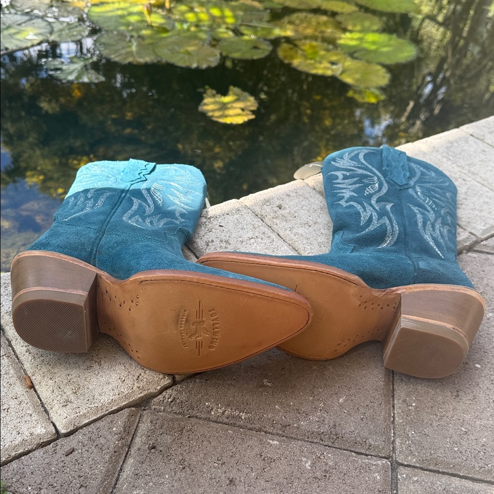 Idyllwind Blue Heeled Boots - Picture 4 of 4